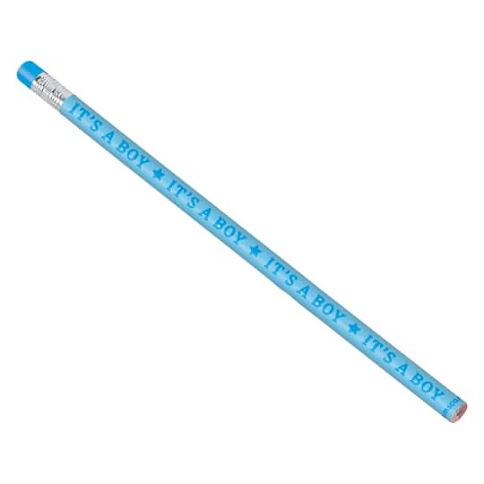 Blue It&#x27;s A Boy Baby Shower Pencil Favors, 36ct.